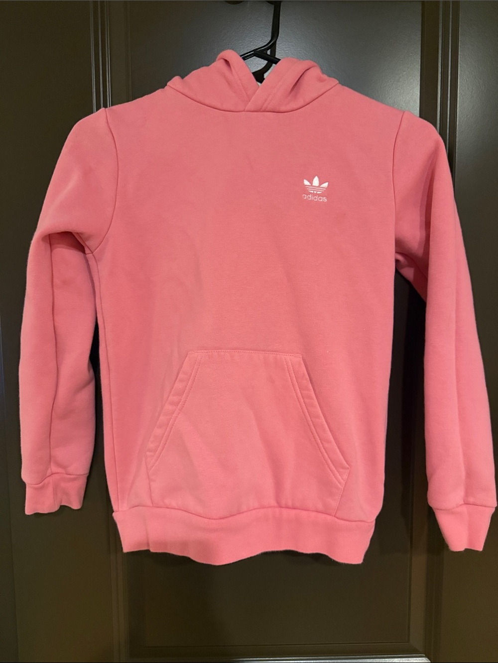 adidas Pink Kids Hoodie Pullover